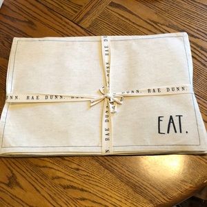 Set of four Rae Dunn placemats